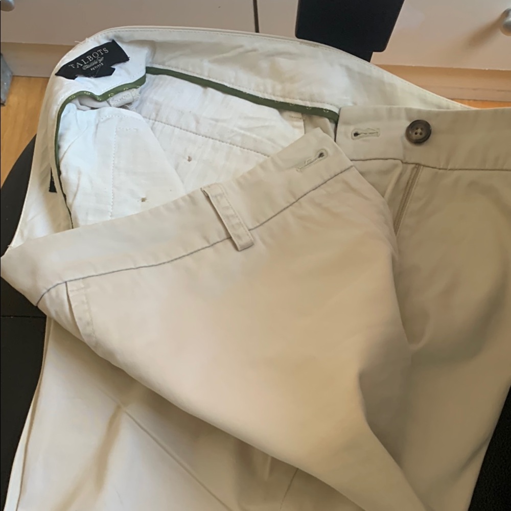 Talbots Women’s Cream Pants